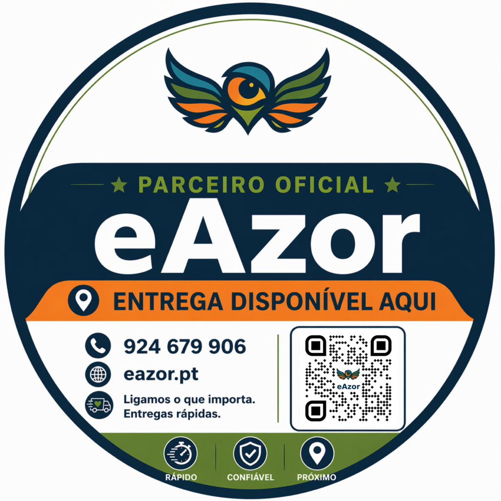 Selo Parceiro Oficial eAzor - Entrega disponível aqui