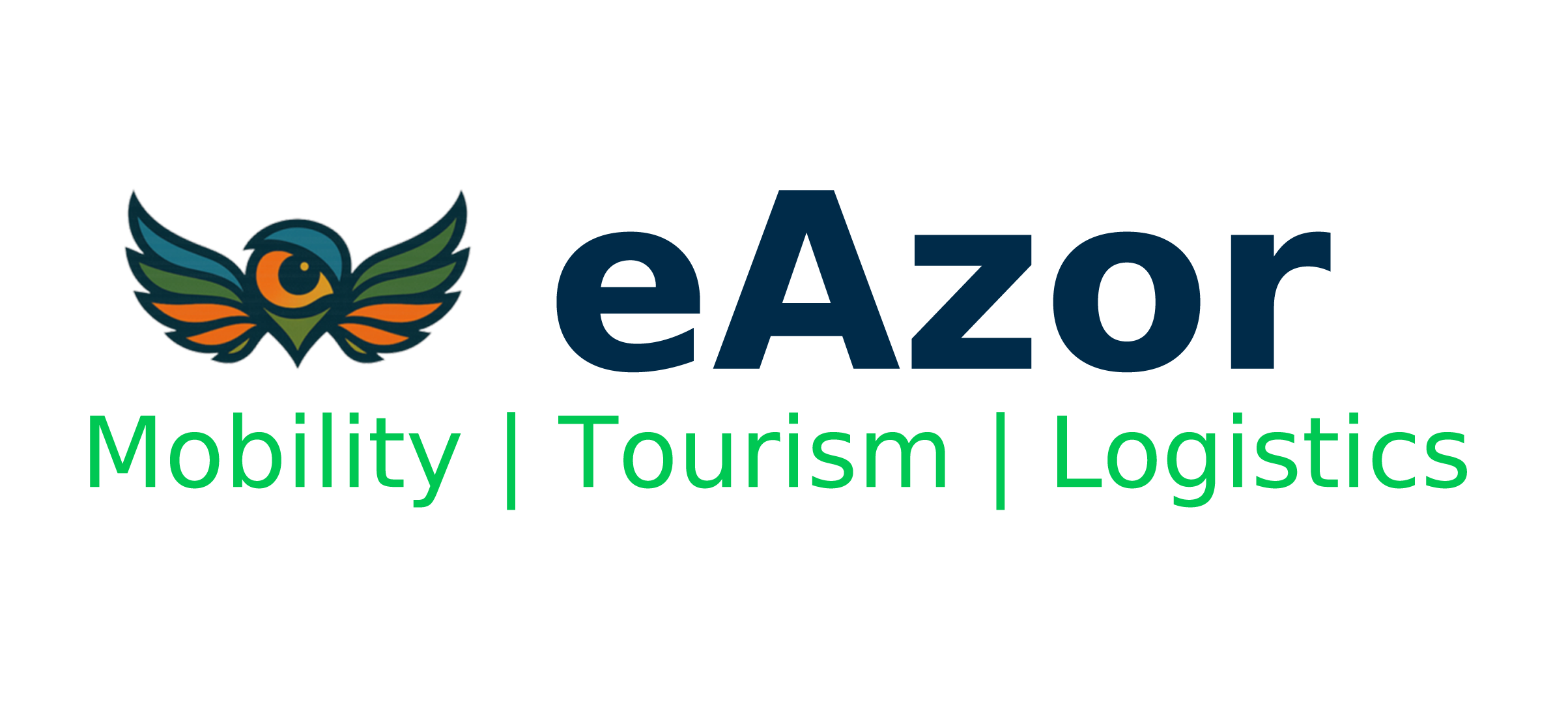 Logótipo eAzor Mobility Tourism Logistics